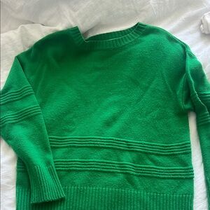 topshop green sweater